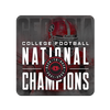 Georgia Bulldogs - Back-to-Back National Champions - College Wall Art #PVC