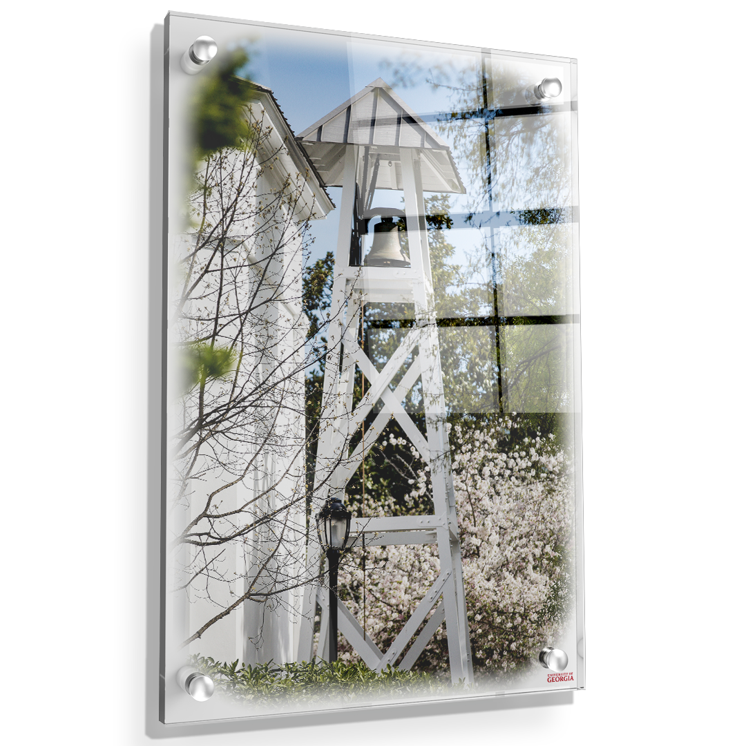 Georgia Bulldogs - Spring Chapel Bell - College Wall Art #Canvas