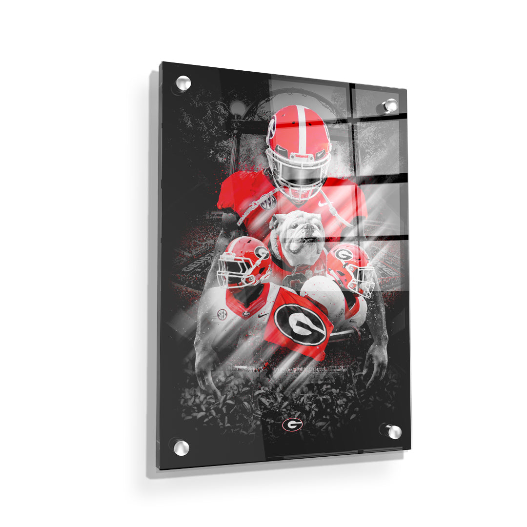 Georgia Bulldogs - This Is Georgia - College Wall  Art #Canvas