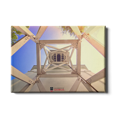 Georgia Bulldogs - A Look into the Chapel Bell - College Wall Art #Canvas