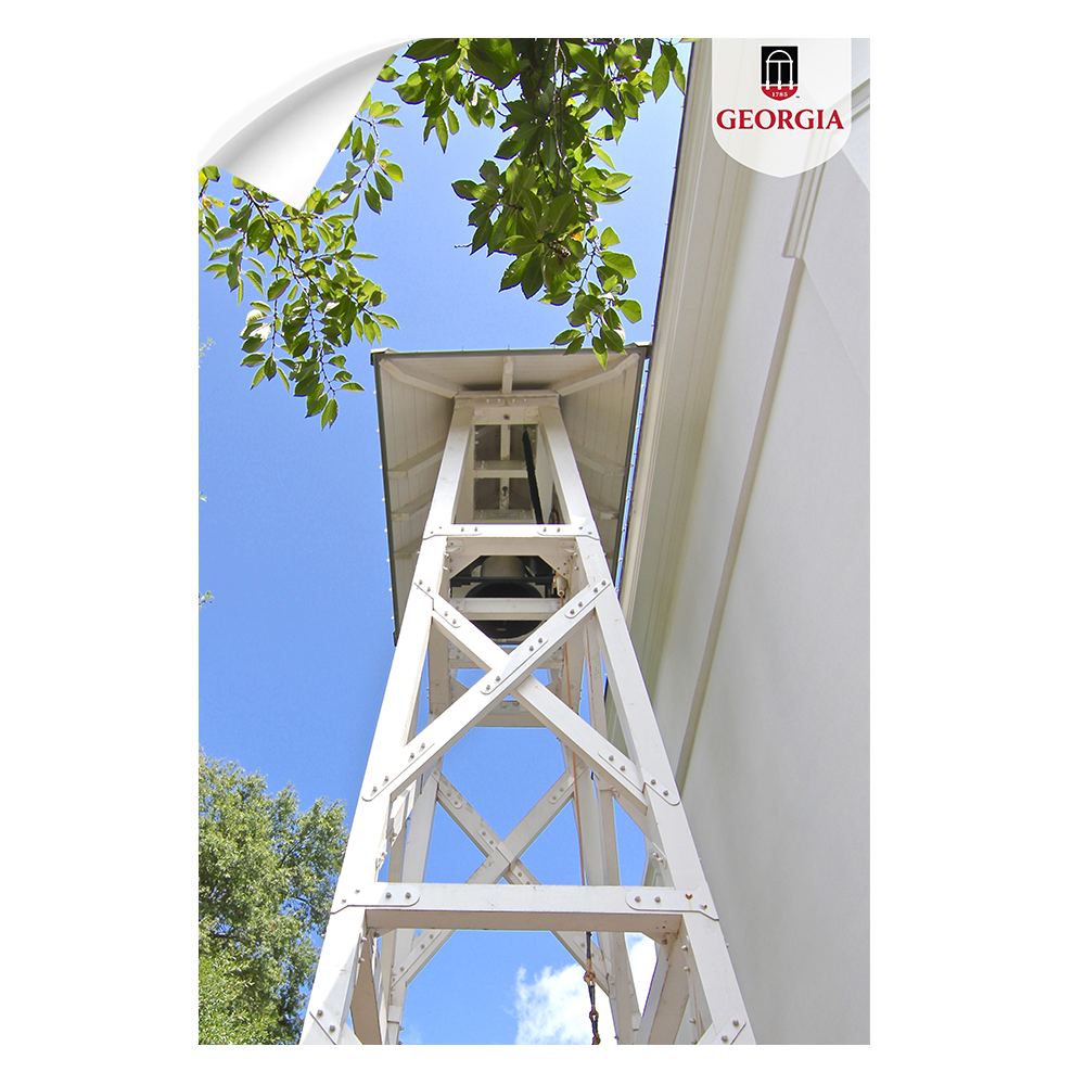 Georgia Bulldogs - Chapel Bell Tower - College Wall Art #Canvas