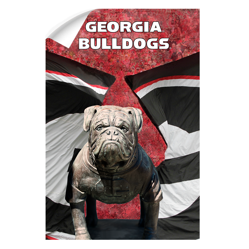 Georgia Bulldogs - Georgia Bulldogs - College Wall Art #Canvas