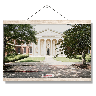 Georgia Bulldogs - Terry College - College Wall Art #Hanging Canvas