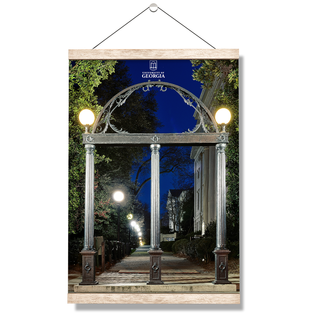 Georgia Bulldogs - Through the Arch - College Wall Art #Canvas