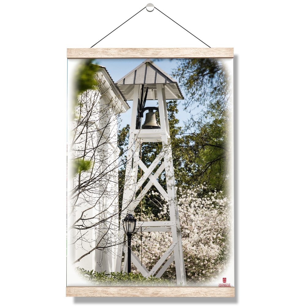 Georgia Bulldogs - Spring Chapel Bell - College Wall Art #Canvas