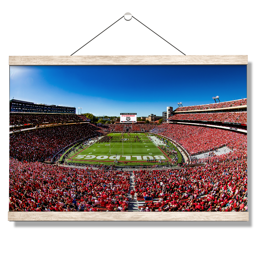 Georgia Bulldogs - It's Saturday - College Wall Art #Canvas