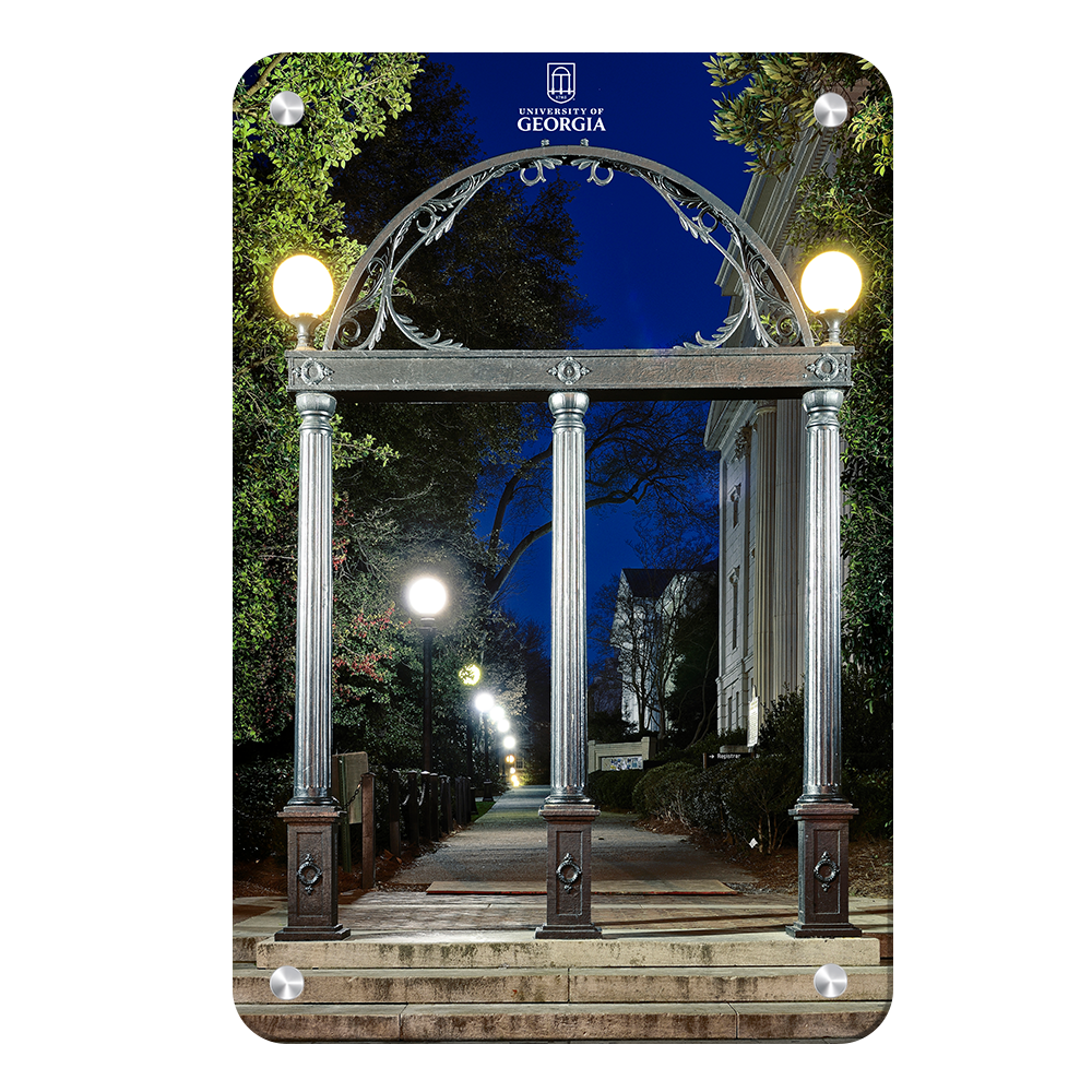 Georgia Bulldogs - Through the Arch - College Wall Art #Canvas
