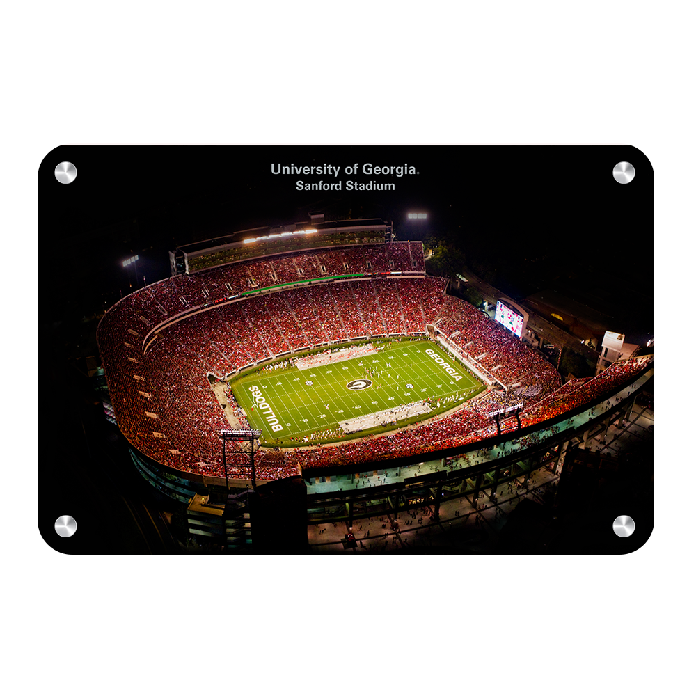 Georgia Bulldogs - University of Georgia Sanford Stadium - College Wall Art #Canvas
