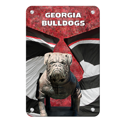 Georgia Bulldogs - Georgia Bulldogs - College Wall Art #Metal