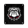Georgia Bulldogs - Bulldog on Black - College Wall Art #Metal