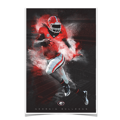Georgia Bulldogs - UGA Football - College Wall Art #Poster
