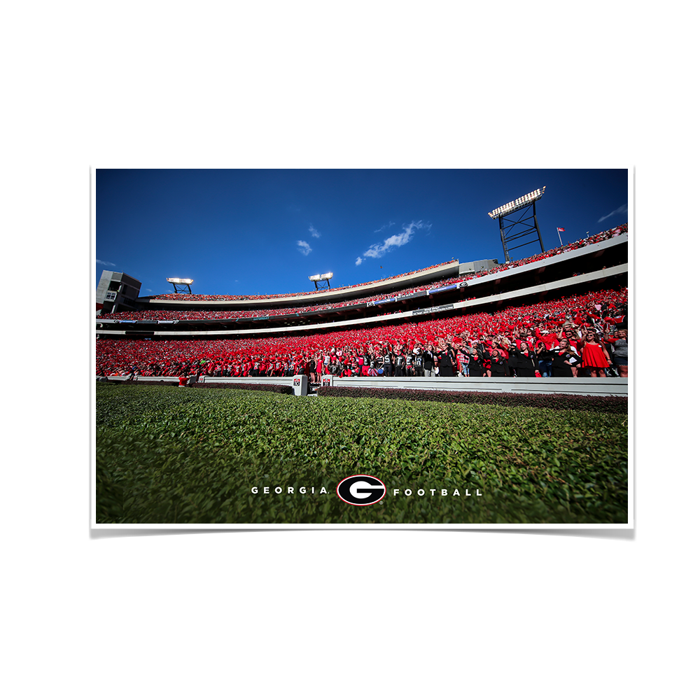 Georgia Bulldogs - Georgia Football - College Wall Art #Canvas