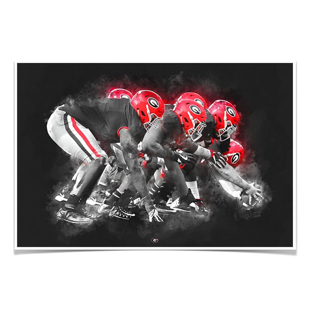 Georgia Bulldogs - Big Dawgs - College Wall Art #Canvas