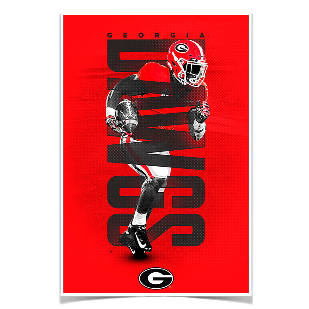 Georgia Bulldogs - Georgia Dawgs - College Wall Art #Canvas
