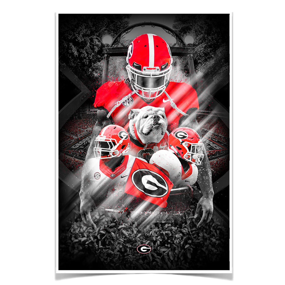 Georgia Bulldogs - This Is Georgia - College Wall  Art #Canvas