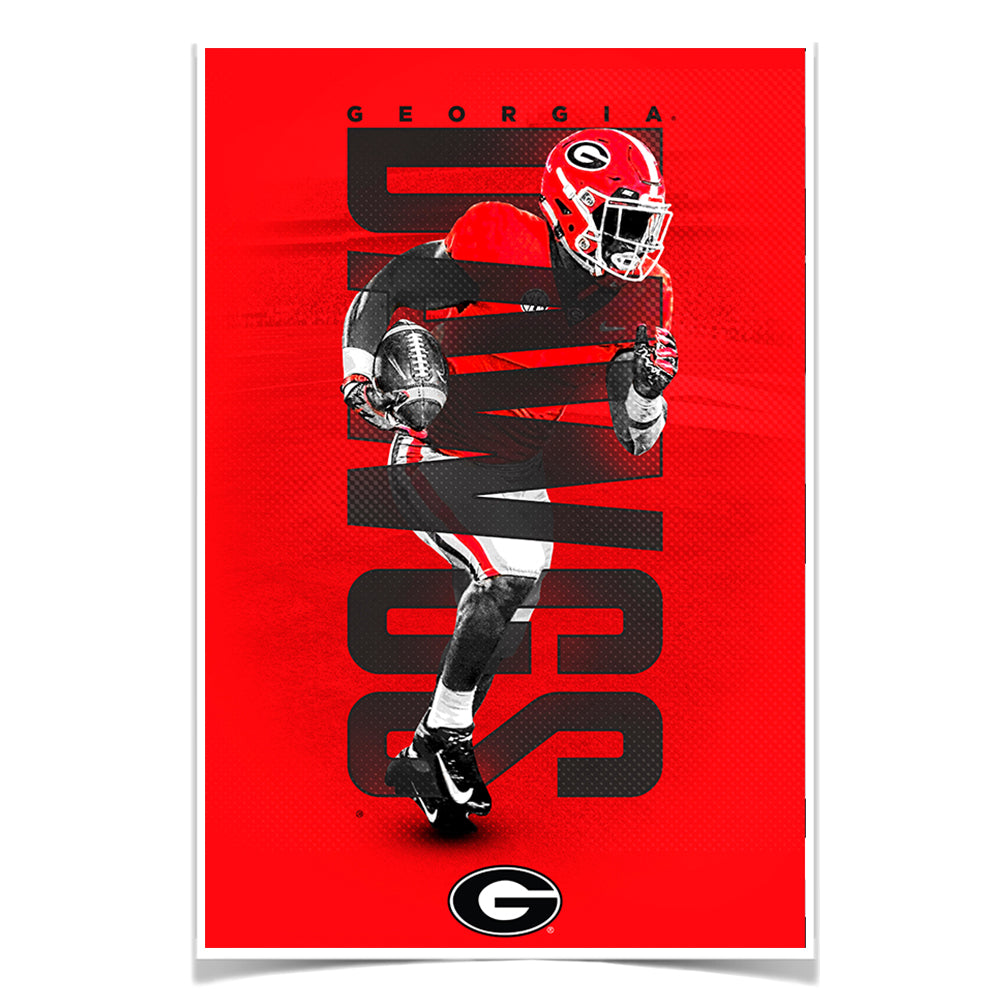 Georgia Bulldogs - Georgia Dawgs -College Wall Art #Canvas