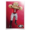 Georgia Bulldogs - Hairy Dawg Portrait - College Wall Art #Poster