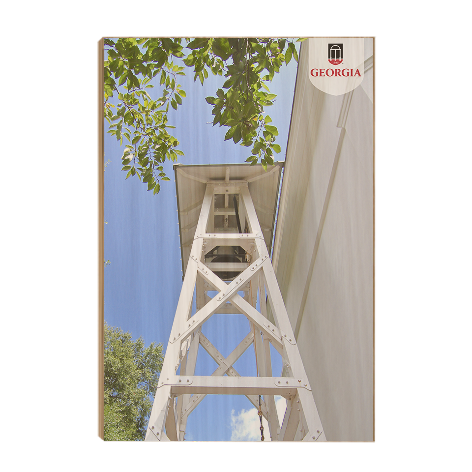 Georgia Bulldogs - Chapel Bell Tower - College Wall Art #Canvas