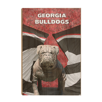 Georgia Bulldogs - Georgia Bulldogs - College Wall Art #Wood