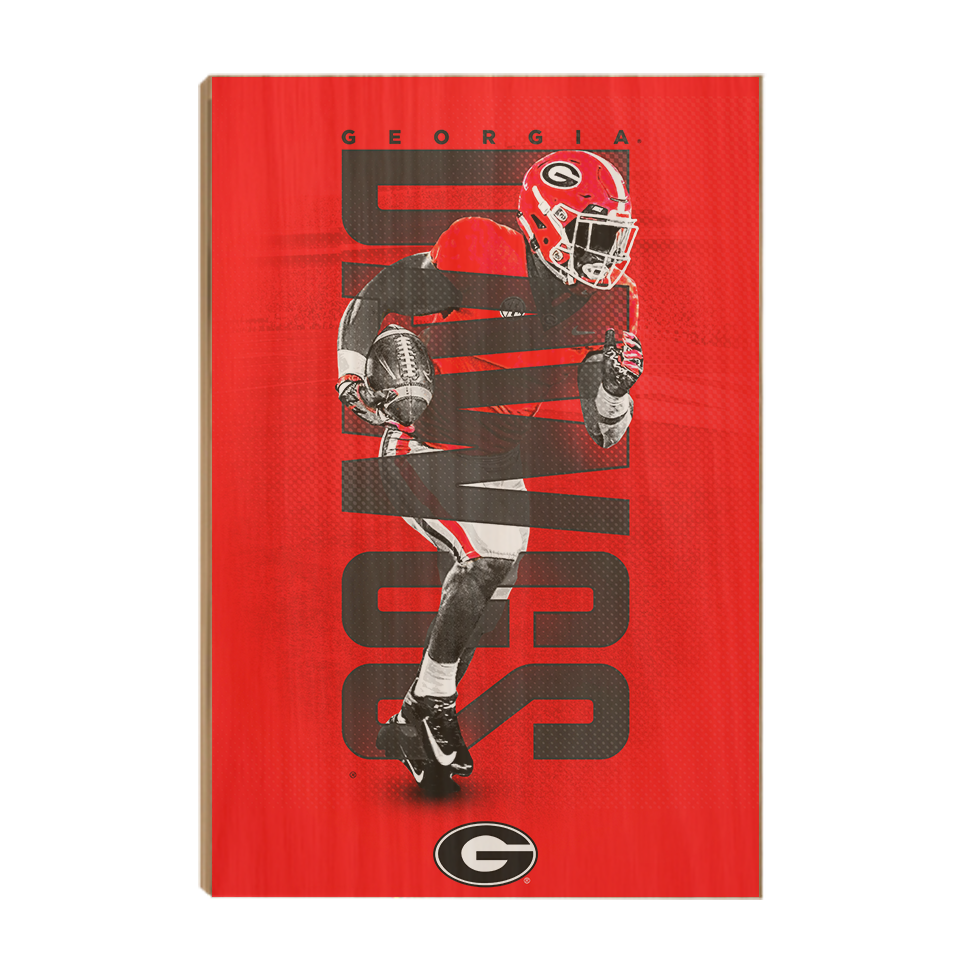 Georgia Bulldogs - Georgia Dawgs - College Wall Art #Canvas