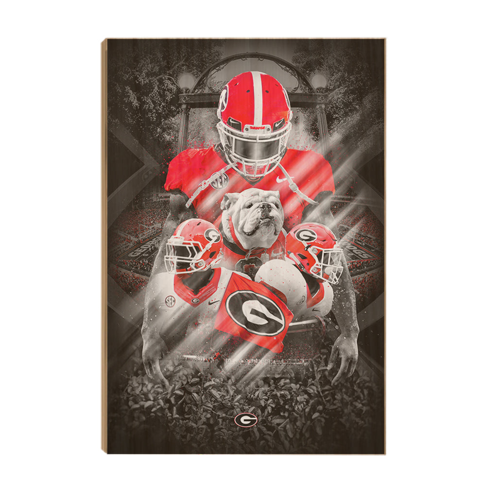 Georgia Bulldogs - This Is Georgia - College Wall  Art #Canvas