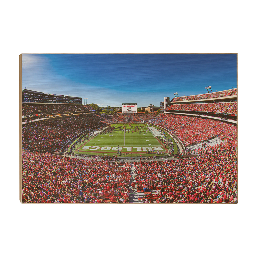 Georgia Bulldogs - It's Saturday - College Wall Art #Canvas