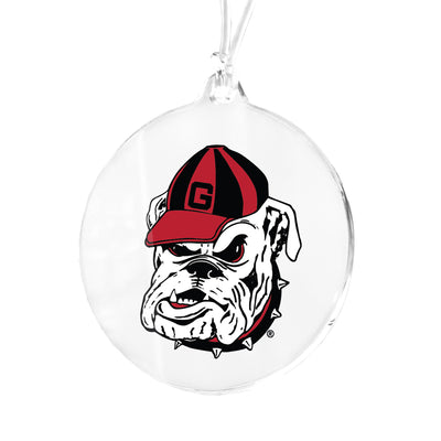 Georgia Bulldogs - Dawg Graphic Ornament & Bag Tag