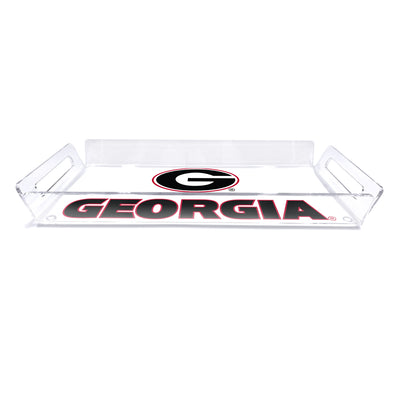 Georgia Bulldogs - G is for Georgia Decorative Serving Tray