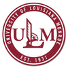 Louisiana Monroe Warhawks - ULM Academic Logo Single Layer Dimensional