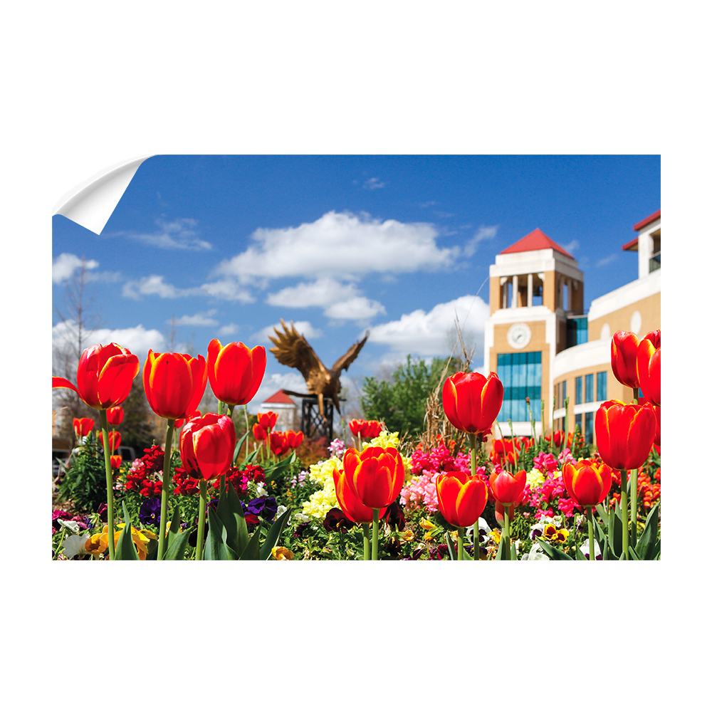 Louisiana Monroe Warhawks - ULM Tulips - College Wall Art #Canvas