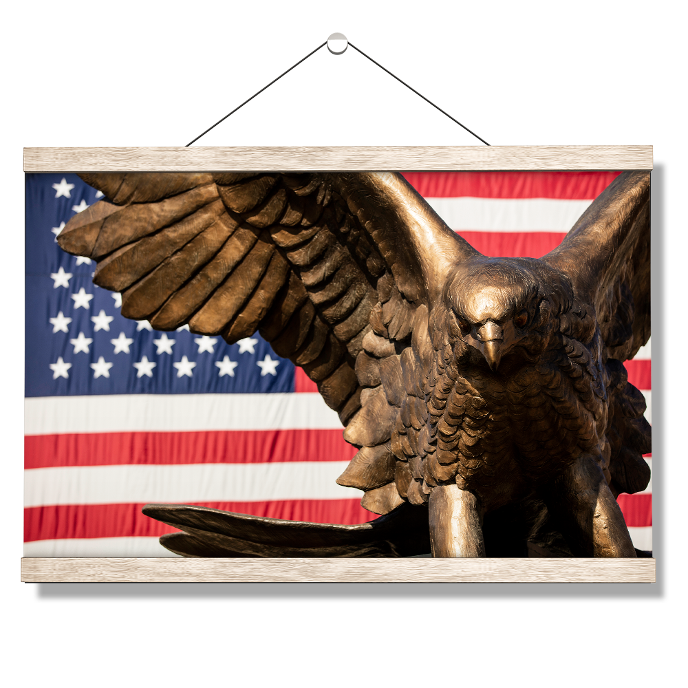 Louisiana Monroe Warhawks - Warhawk Stars and Stripes - College Wall Art #Canvas