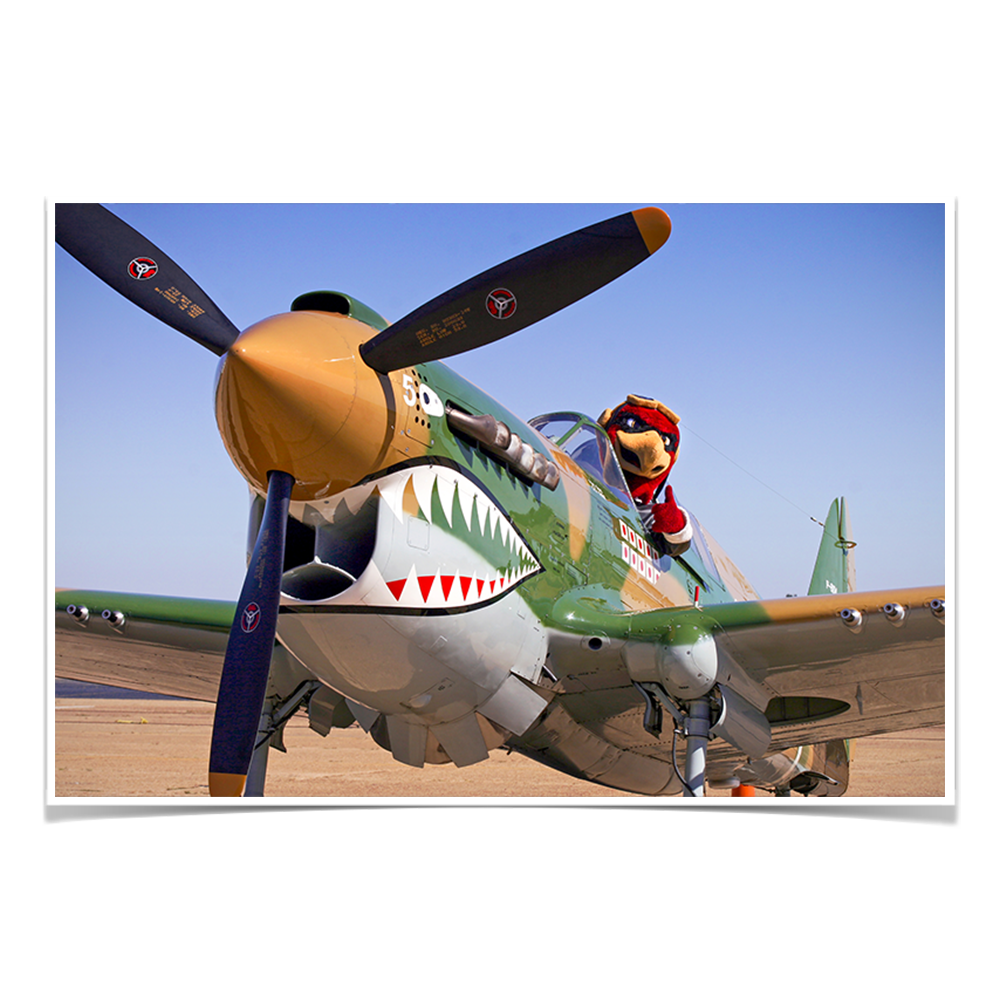 Louisiana Monroe Warhawks - Curtiss P 40 - College Wall Art #Canvas
