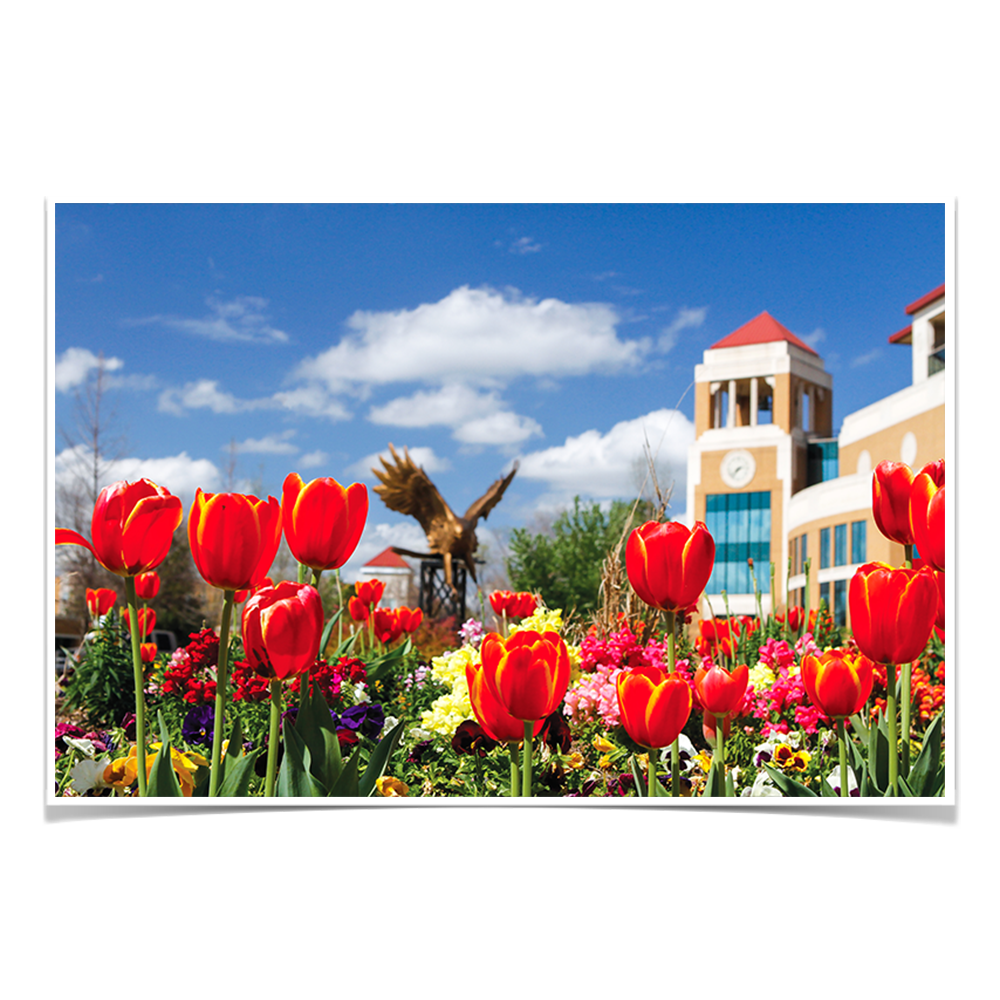 Louisiana Monroe Warhawks - ULM Tulips - College Wall Art #Canvas