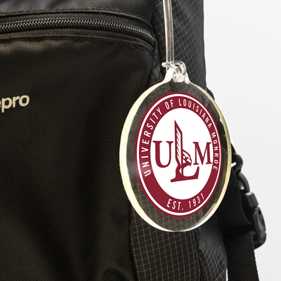 Louisiana Monroe Warhawks - ULM Academic Logo Bag Tag & Ornament