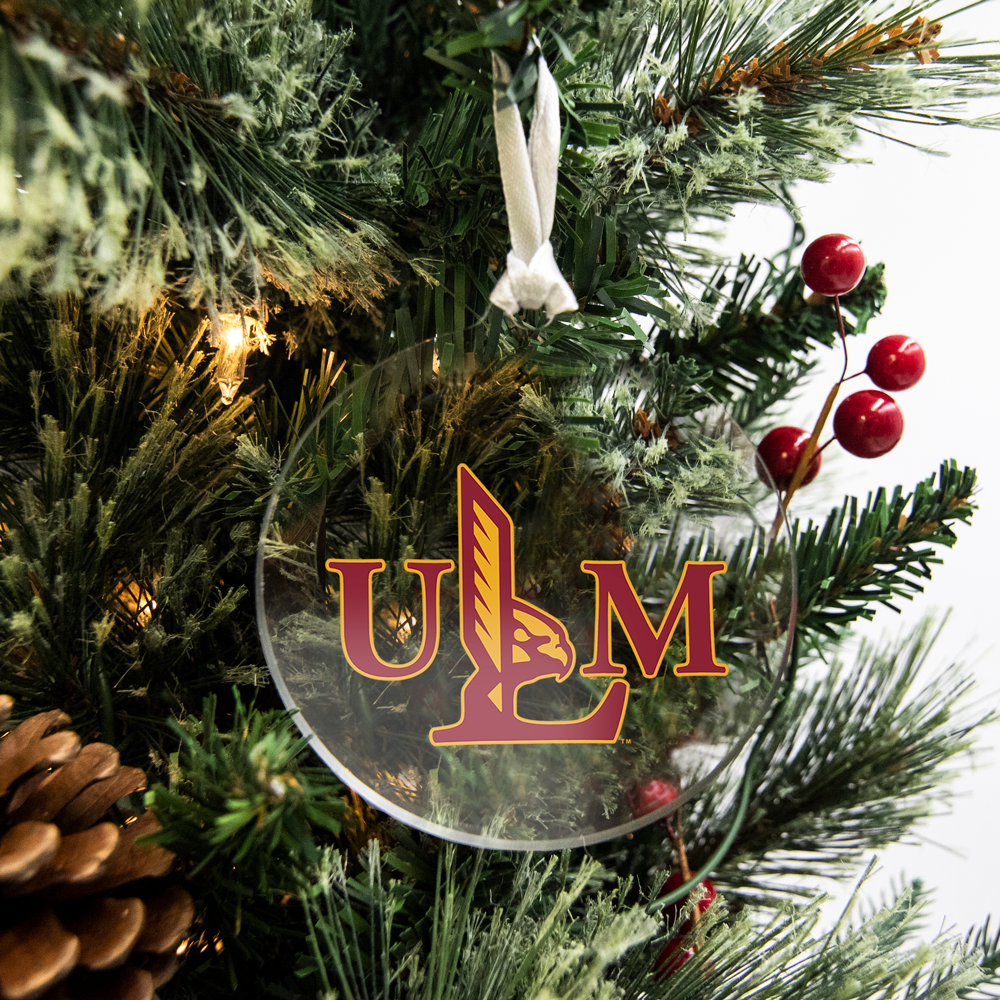 Louisiana Monroe Warhawks - Athletics Logo Bag Tag & Ornament