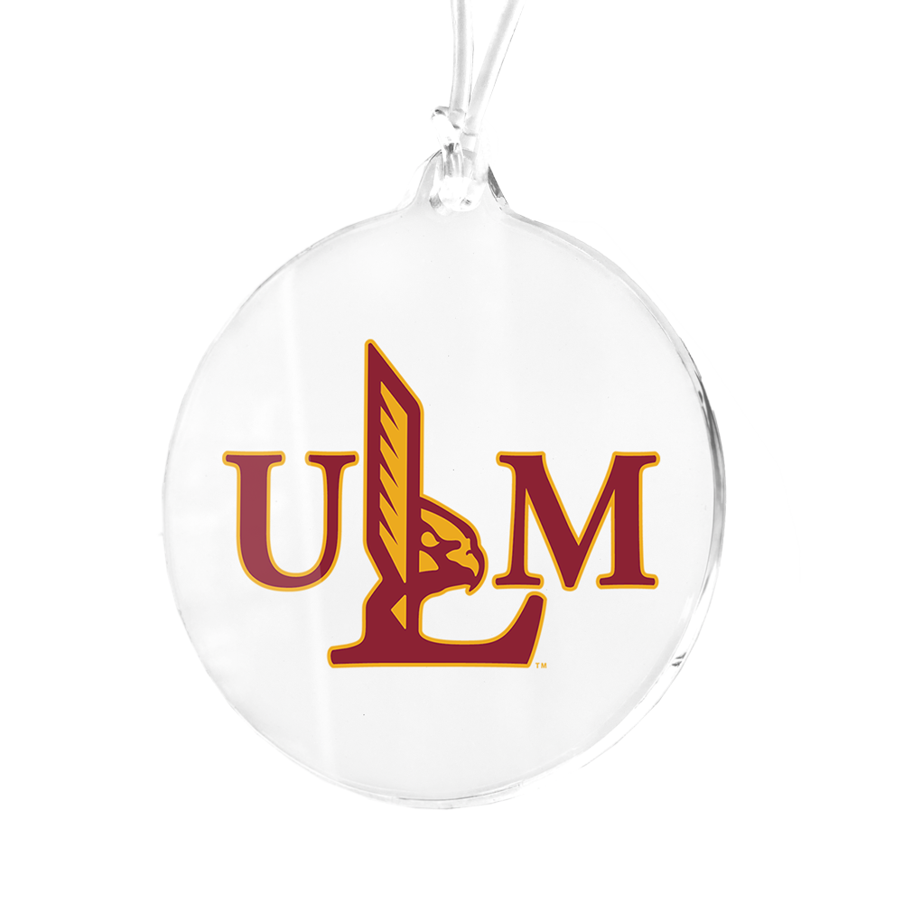 Louisiana Monroe Warhawks - Athletics Logo Bag Tag & Ornament