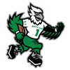 North Dakota Fighting Hawks -  North Dakota Football Mascot Single Layer Dimensional