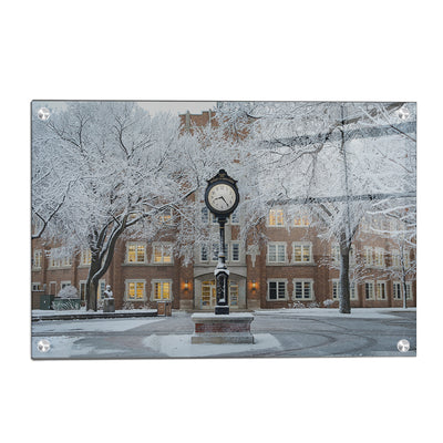 North Dakota Fighting Hawks - University of North Dakota First Snow - College Wall Art #Acrylic