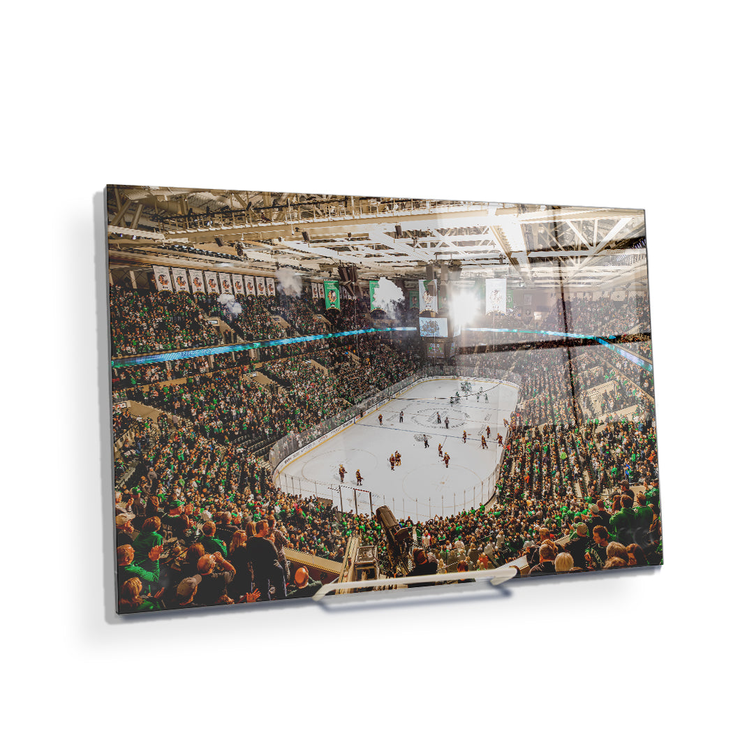 North Dakota Fighting Hawks - Hockey vs. Minnesota - College Wall Art #Canvas