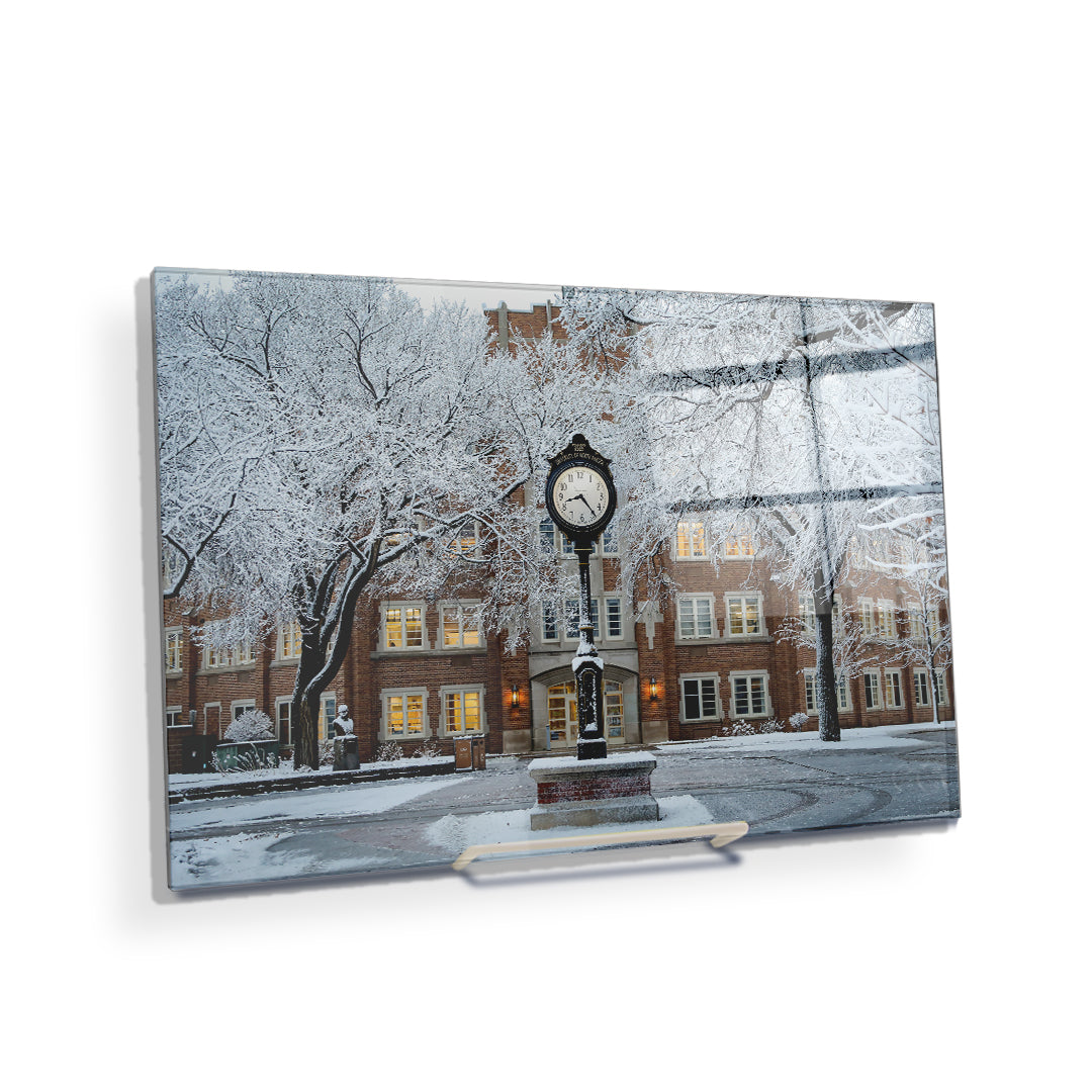 North Dakota Fighting Hawks - University of North Dakota First Snow - College Wall Art #Canvas