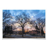 North Dakota Fighting Hawks - Early Spring Campus - College Wall Art #Poster
