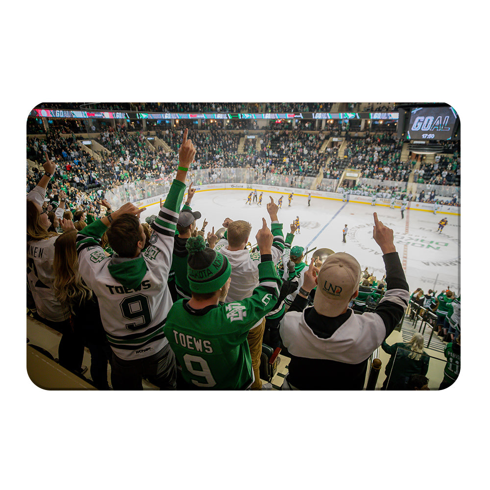 North Dakota Fighting Hawks - North Dakota Hockey - College Wall Art #Canvas