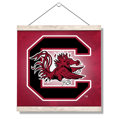 South Carolina Gamecocks - Gamecocks Red - College Wall Art #Hanging Canvas