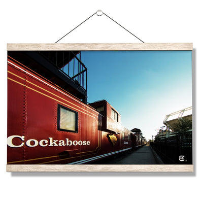 South Carolina Gamecocks - Cockaboose Railroad - College Wall Art #Hanging Canvas