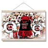 South Carolina Gamecocks - Cocky and the Band - College Wall Art #Hanging Canvas