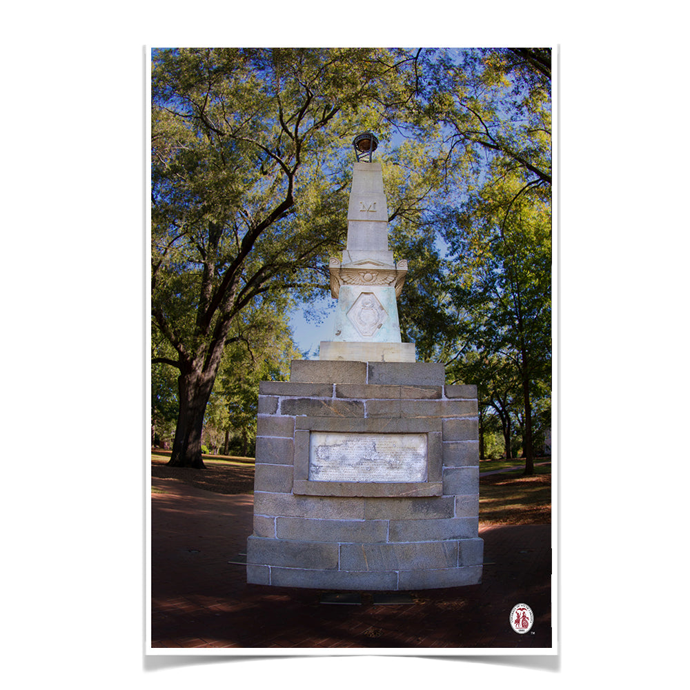 South Carolina Gamecocks - Maxcy Monument 1827 - College Wall Art #Canvas