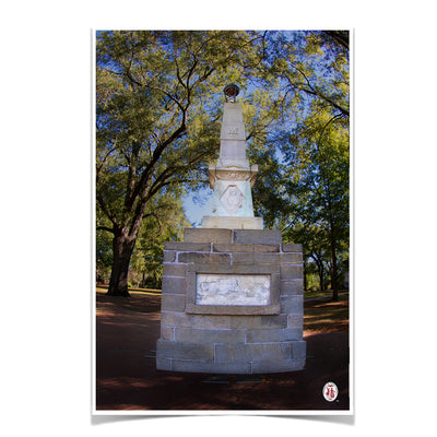 South Carolina Gamecocks - Maxcy Monument 1827 - College Wall Art #Poster