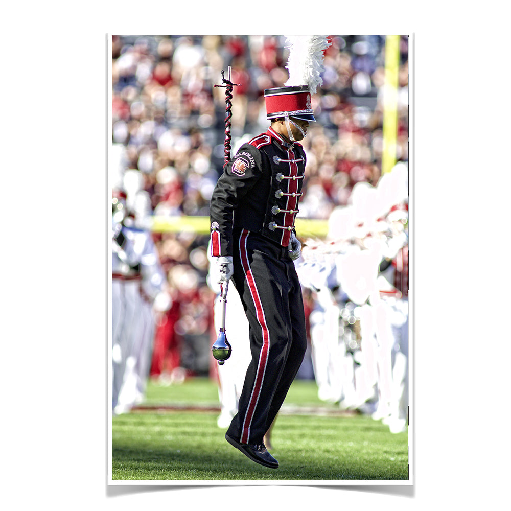 South Carolina Gamecocks - Drum Major - College Wall Art #Canvas