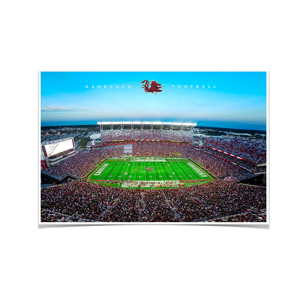 South Carolina Gamecocks - Gamecock Football - College Wall Art #Canvas