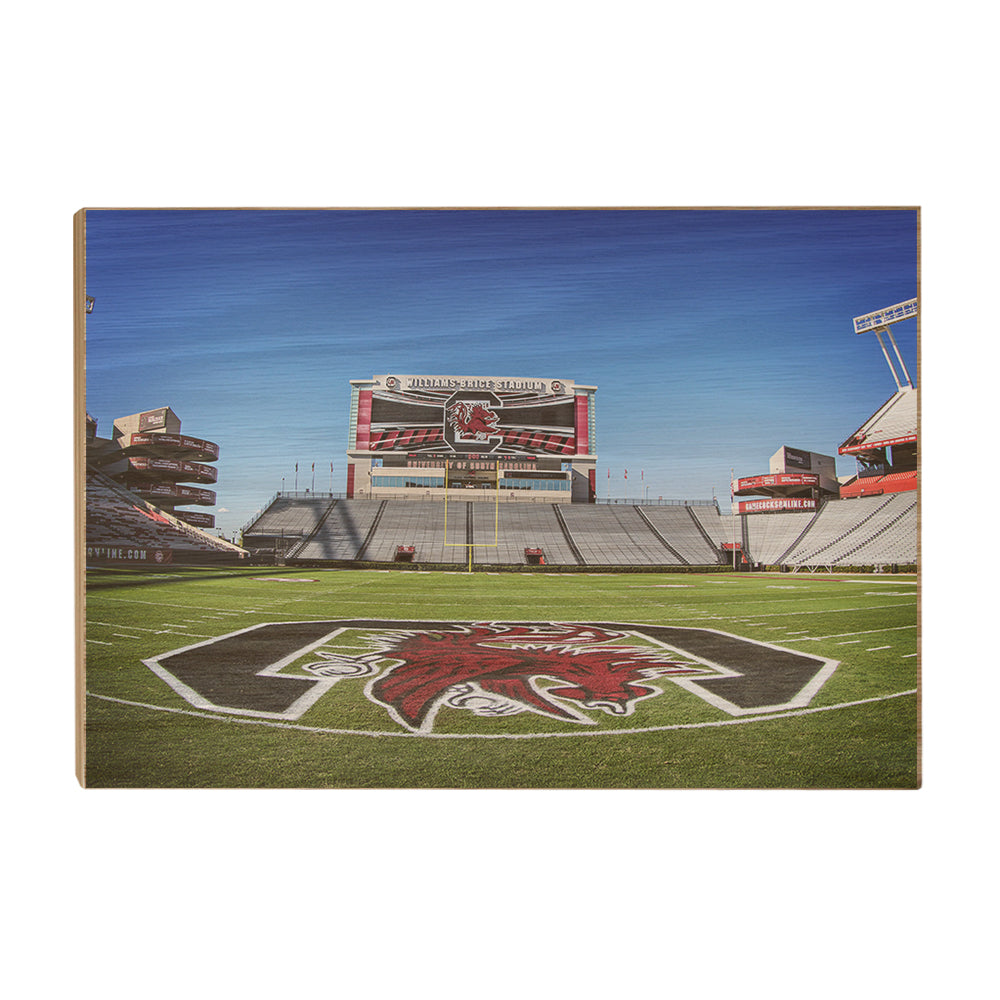 South Carolina Gamecocks - Williams Brice from the 50 - College Wall Art #Canvas